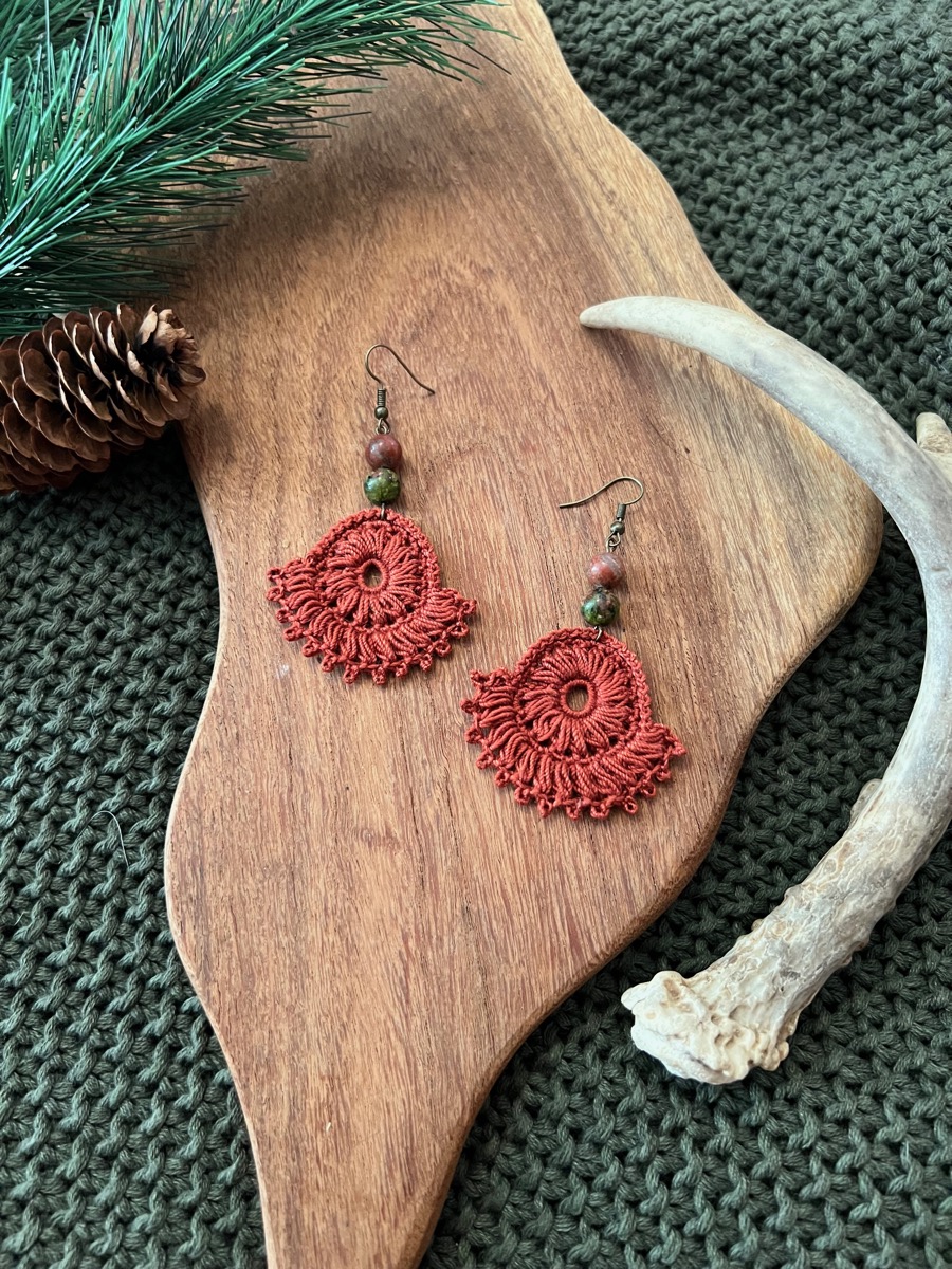 Cattail Earrings