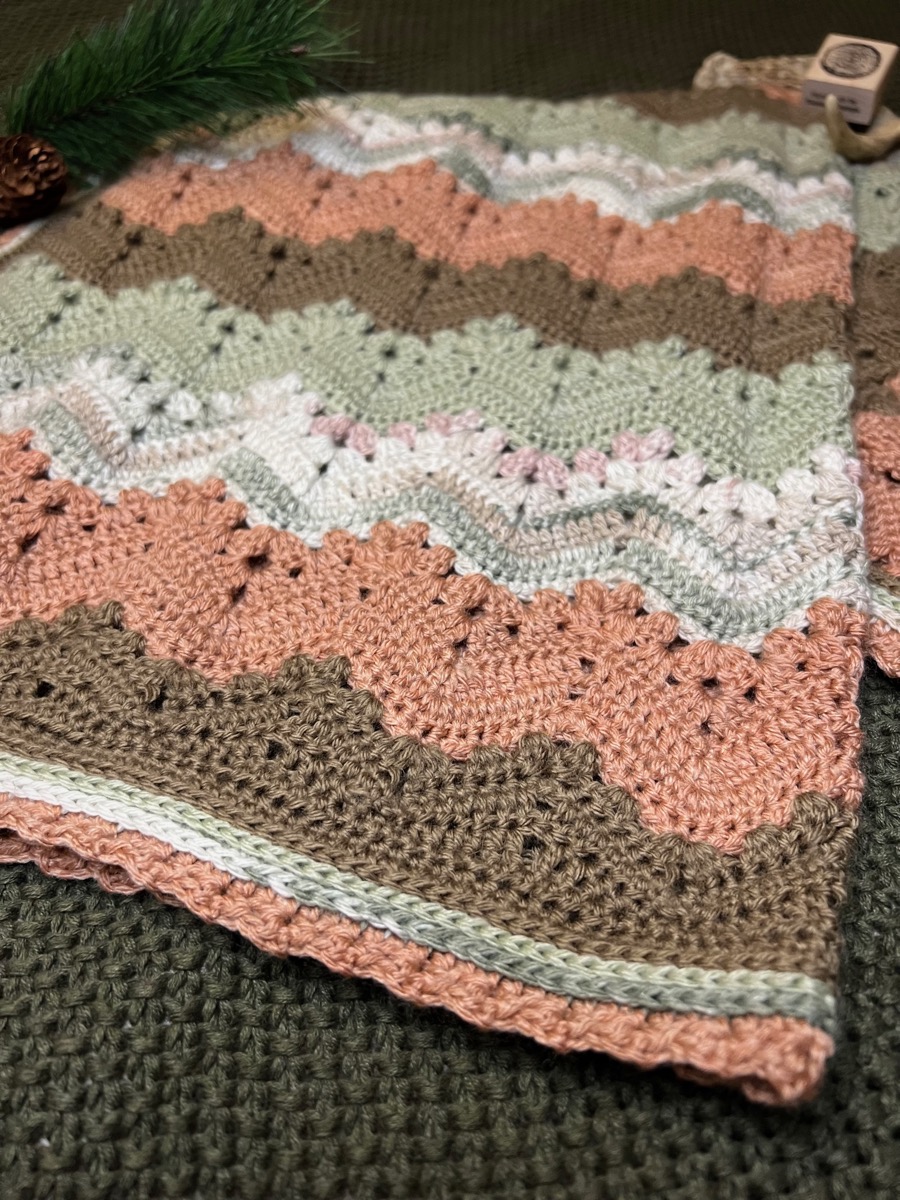 Handmade crochet piece by Cedar Hollow